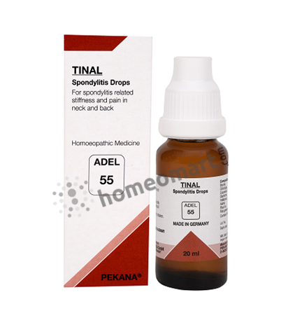 Adel 55 (TINAL) Spondylitis homeopathy drops for stiffness and pain in Neck & Back