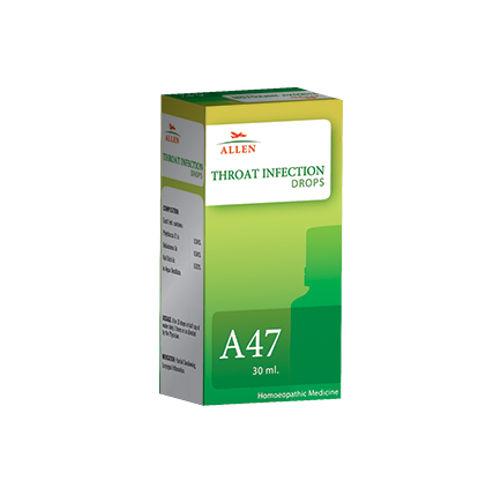 Allen A47 Homeopathy Drops for Throat Infection