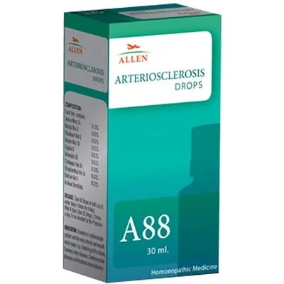 Allen A88 Arteriosclerosis Drops, Cerebrovascular & Coronary artery diseases