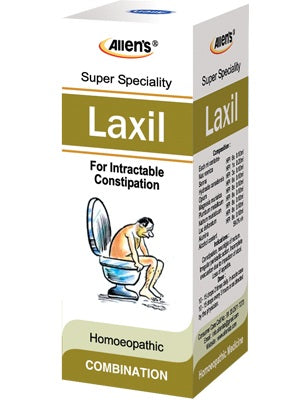 Allens Laxil-Drops Homeopathic Remedy for Intractable Constipation