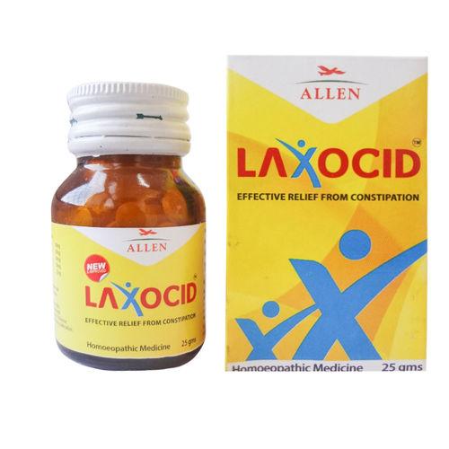 Allen Laxocid Tablets - Effective homeopathic Relief from Constipation