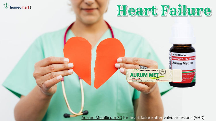 aurum met 30 for heart valve disease treatment in homeopathy
