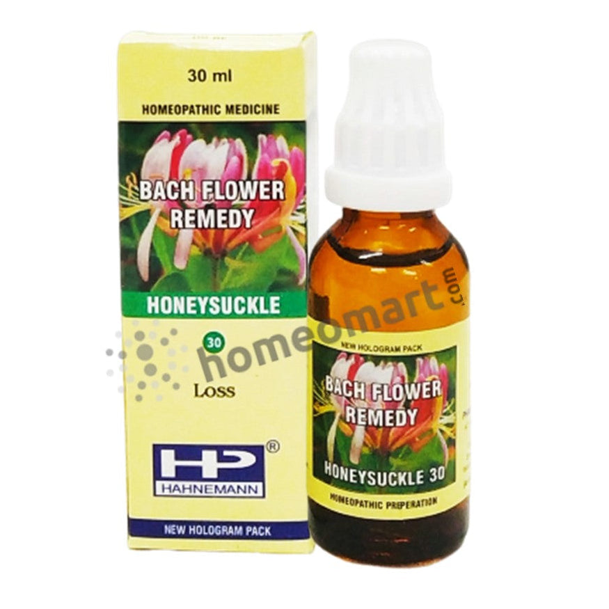 Bach Honeysuckle for nostalgia, Bach Honeysuckle for homesickness, Bach Flower for living in the past, Honeysuckle for dwelling on the past, Bach Flower remedy for past memories, Bach remedy for regret,