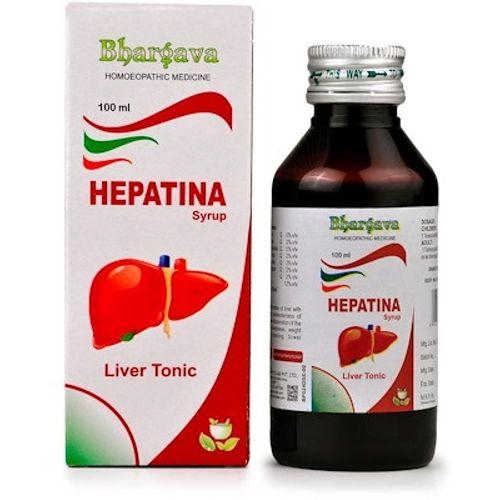 Bhargava Hepatina Syrup Homeopathy Liver Tonic