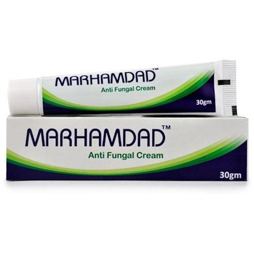 Relieve itching, eczema, and fungal infections with Bhargava Marhamdad Cream. Infused with Calendula, Zincum, and Camphor for fast, natural skin healing.