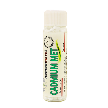 Cadmium Metallicum Homeopathy 2 Dram Pills
