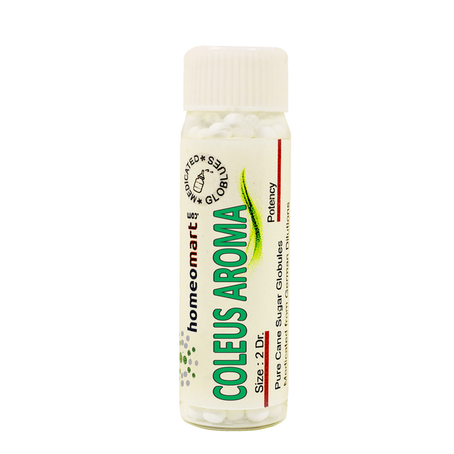 Coleus Aromaticus Homeopathy 2 Dram Pills