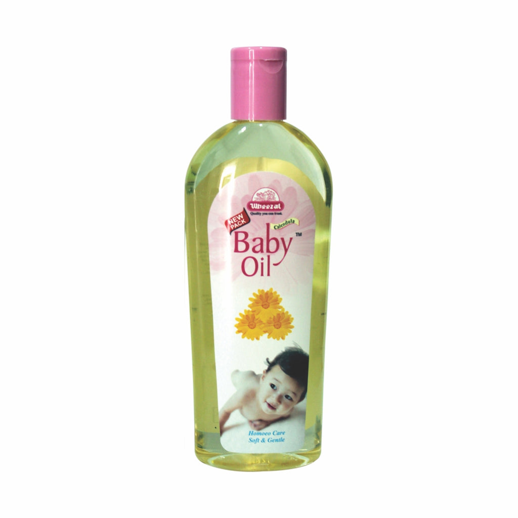 Wheezal Homeopathy Calendula Baby Oil for General Nourishment