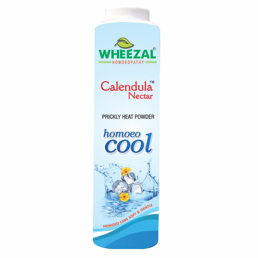 Wheezal Homeopathy Calendula Nectar Powder for Prickly Heat Treatment