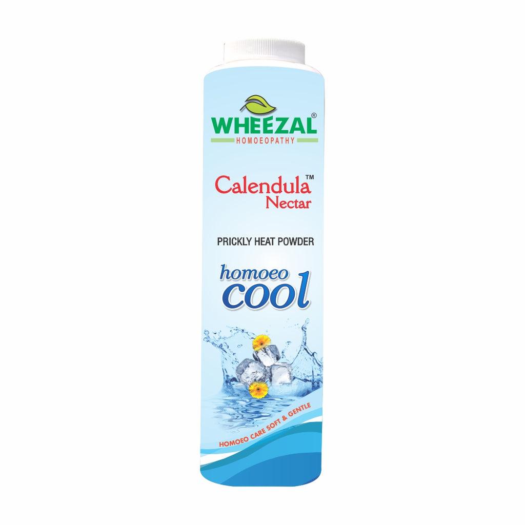 Wheezal Homeopathy Calendula Nectar Powder for Prickly Heat Treatment