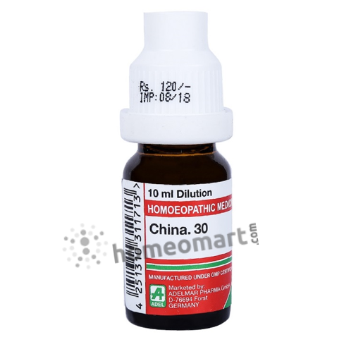 Adel Cinchona Officinalis Dilution 6C, 30C, 200C, 1M, 10M