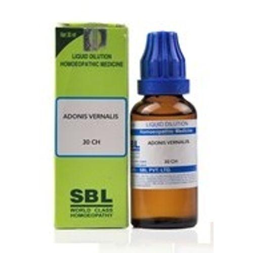 SBL Adonis Vernalis Homeopathy Dilution 6C, 30C, 200C, 1M