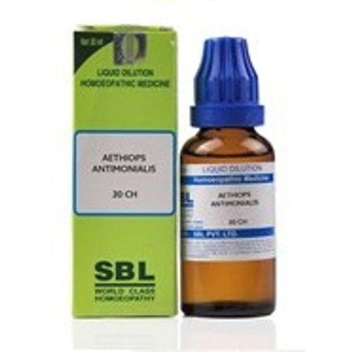 SBL Aethiops Antimonialis Homeopathy Dilution 6C, 30C, 200C, 1M