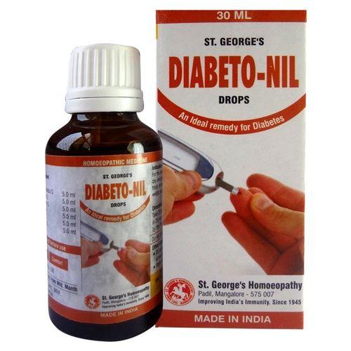 St George Diabeto-Nil Drops - An Ideal Remedy for Diabetes