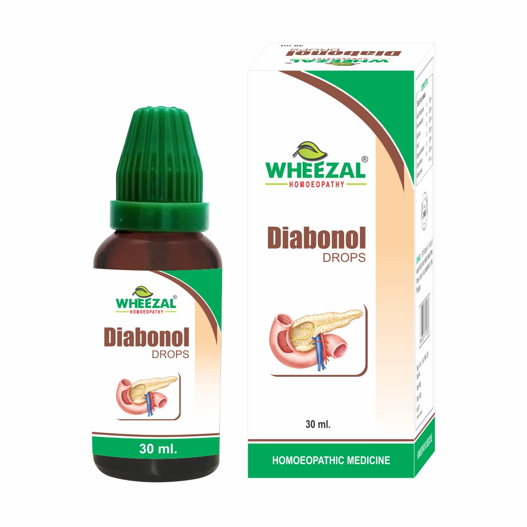 Wheezal Homeopathy Diabonal Drops for Diabetes, Insulin control