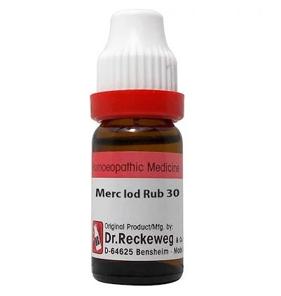 Dr Reckeweg Mercurius Iodatus Ruber Dilution 6C, 30C, 200C, 1M, 10M