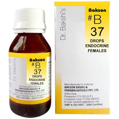 Bakson B37 homeopathy endocrine drops 
