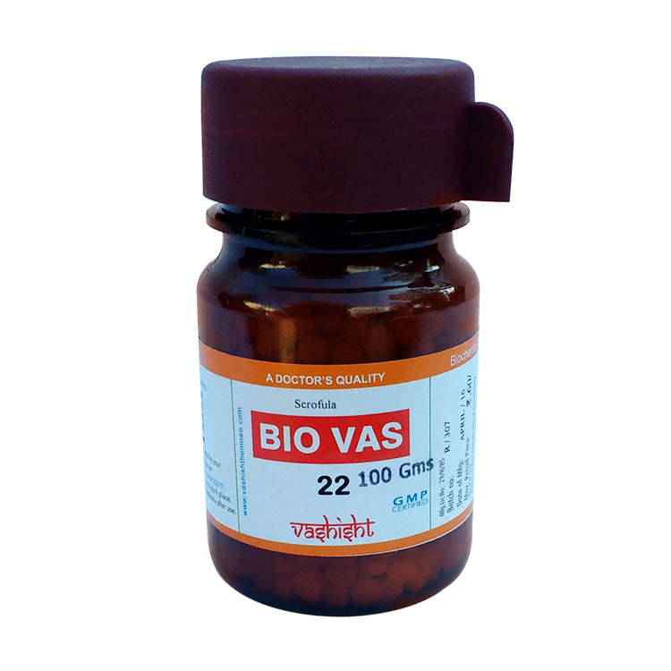 Dr Vashisht BC 22 Scrofula tablets homeopathy