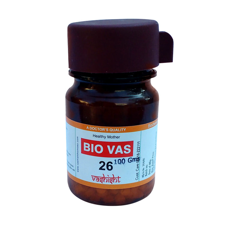 Dr.Vashisht Biocombination Bio Vas 26 (BC26) for Easy Parturition