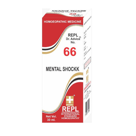 homeopathy REPL Dr Adv No 66 mental shockk drops