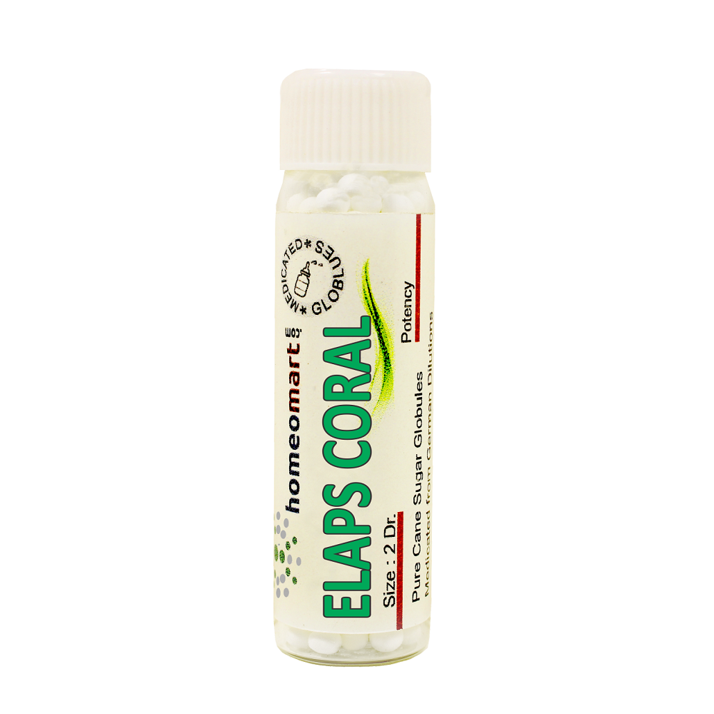 Elaps Corallinus 2 Dram Pills 6C, 30C, 200C, 1M, 10M