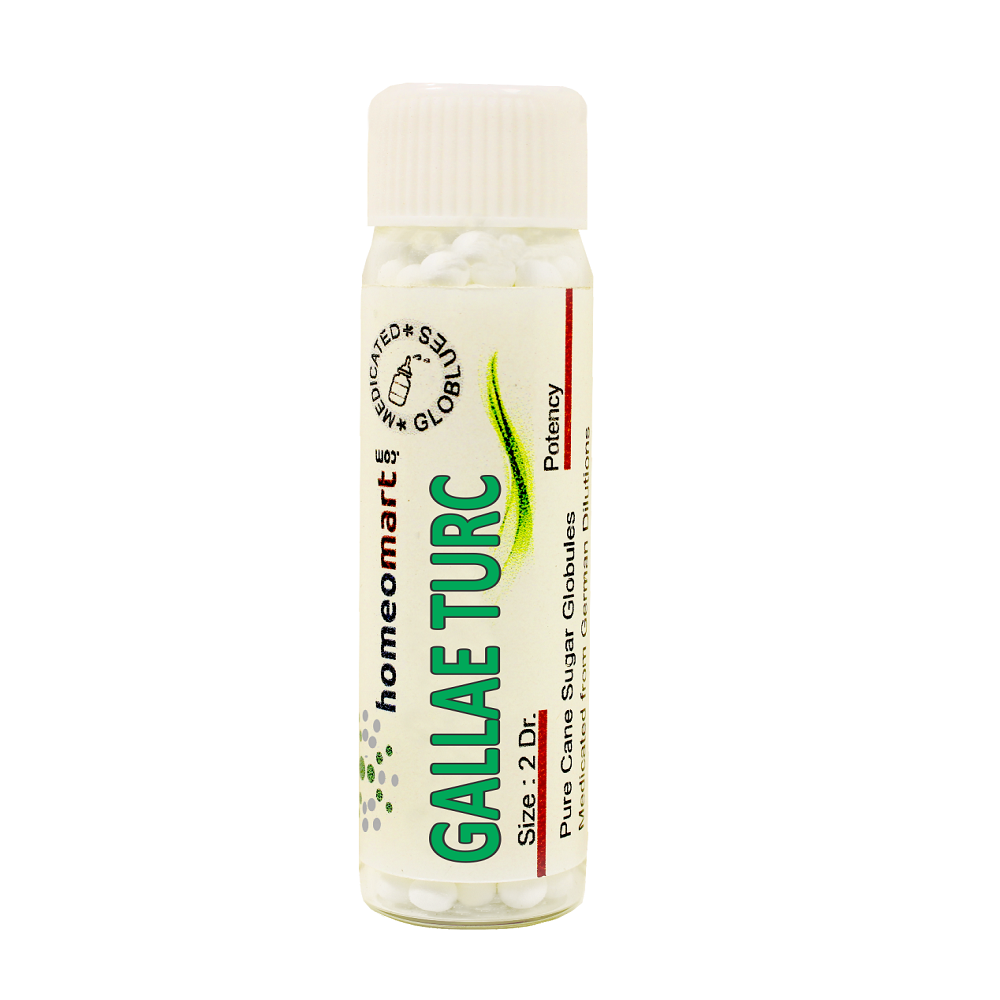 Gallae Turcicae Homeopathy 2 Dram Pill