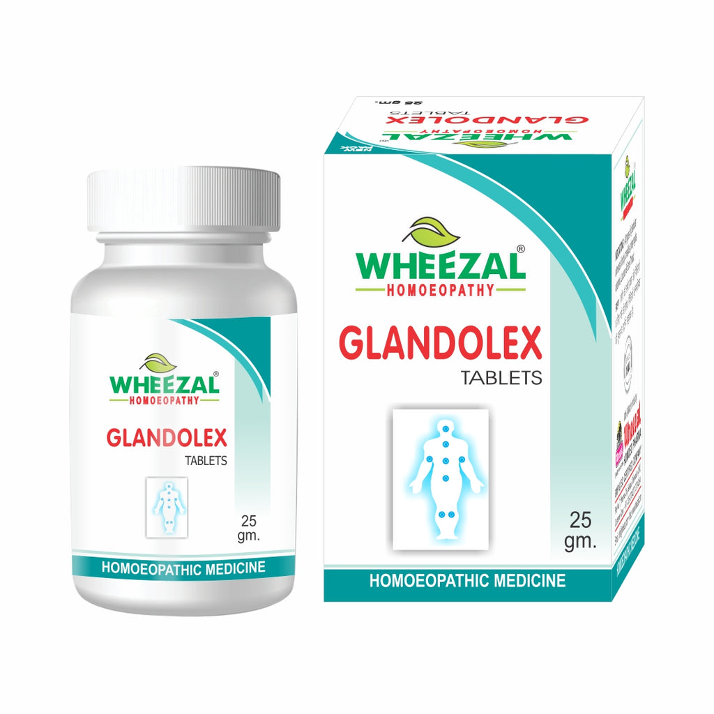 Wheezal Homeopathy Glandolex Tablets for Tonsillitis, Sore Throat