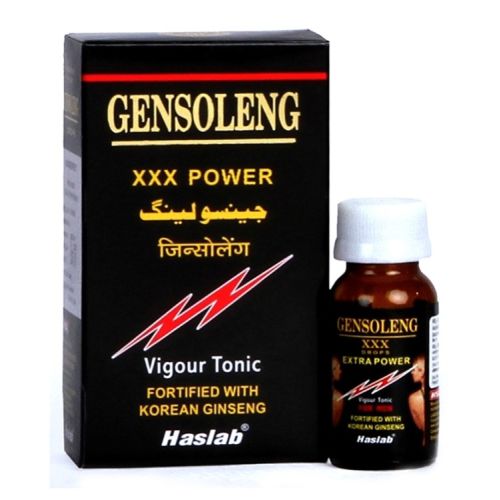 Gensoleng XXX by Haslab is a powerful homeopathic tonic that enhances male vitality, combats premature ejaculation, and strengthens stamina—naturally