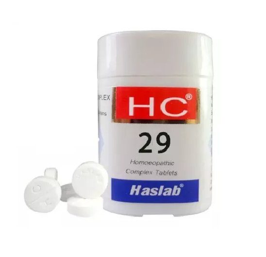 Haslab Homeopathy HC-29 YUCCA COMPLEX TABLET (LIVER यकृत) 