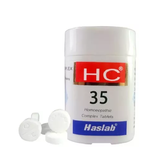 Haslab Homeopathy HC-35 THUJA COMPLEX TABLET (GONORRHOEA)