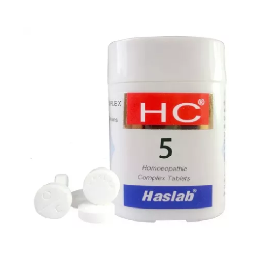 Haslab homeopathy HC-5 BAPTISIA COMPLEX TABLET (TYPHOID FEVER)