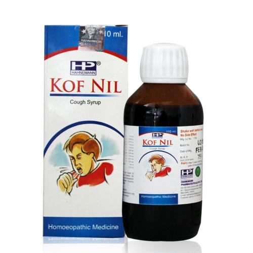 Hahnemann pharma Kof Nil cough syrup Homeomart