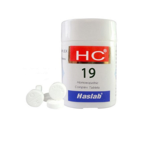 Haslab Homeopathy HC 19 Strychnium Complex Tablet for Nervousness, Anxiety