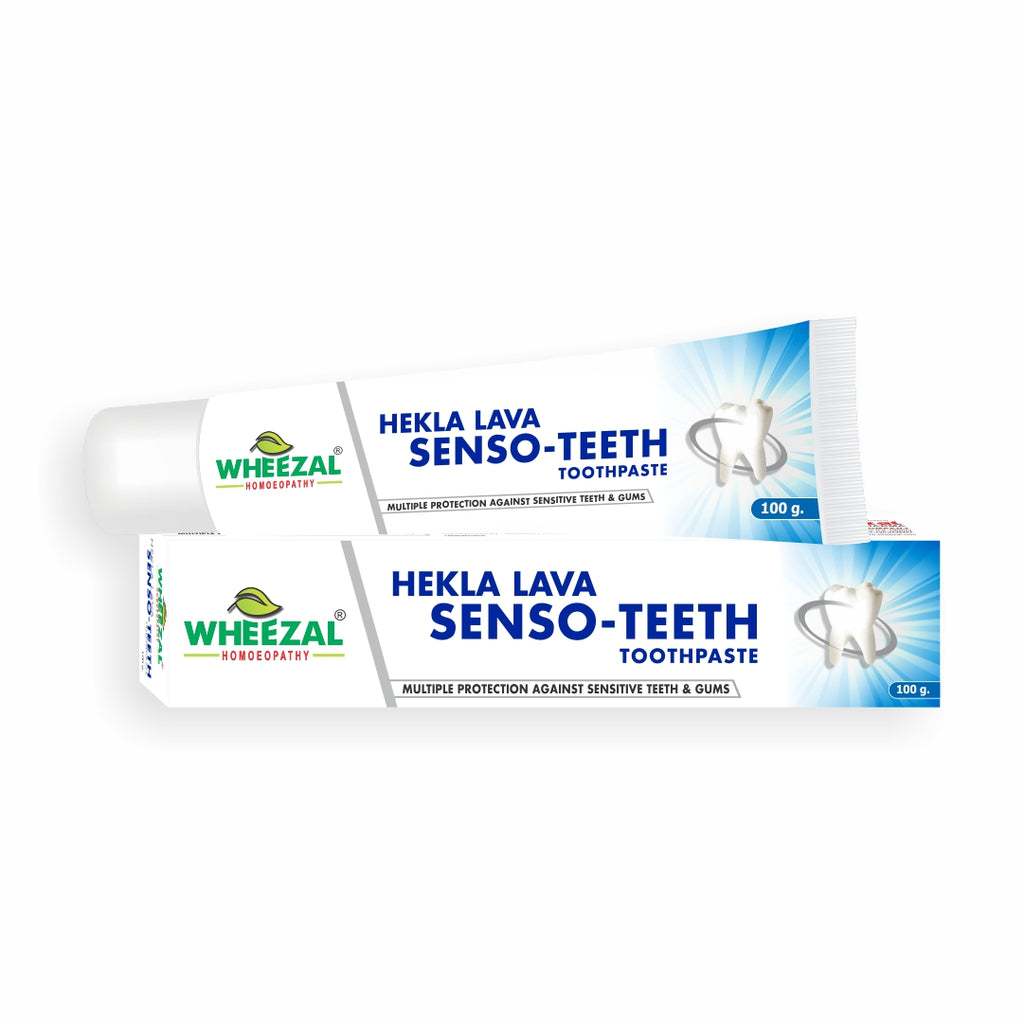 Wheezal Homeopathy Hekla Lava Senso Teeth Toothpaste