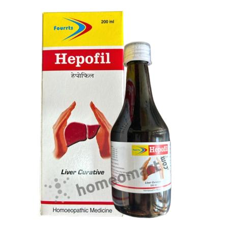 Fourrts Hepofil Syrup liver homeopathy tonic
