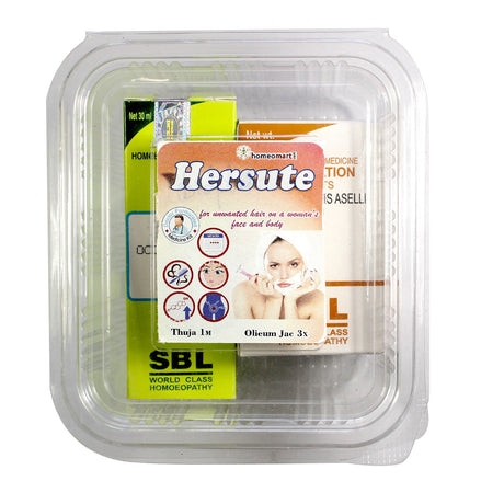 Hersute Homeopathy Medicine for  Unwanted hair growth
