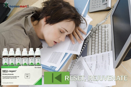 Feeling drained at work or office? Recharge your body and mind with ADEL 85 Neu-Regen – a powerful natural tonic to beat fatigue, stress, and burnout from within.