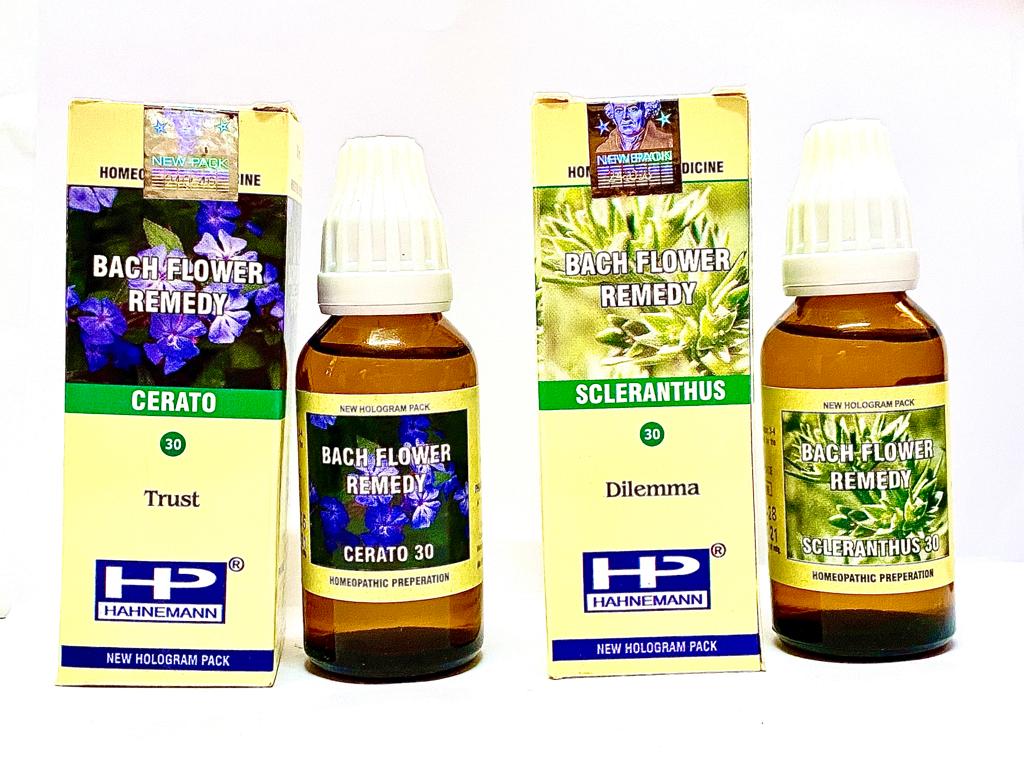 Bach Flower Mix Cerato, Scleranthus for Concentration problems