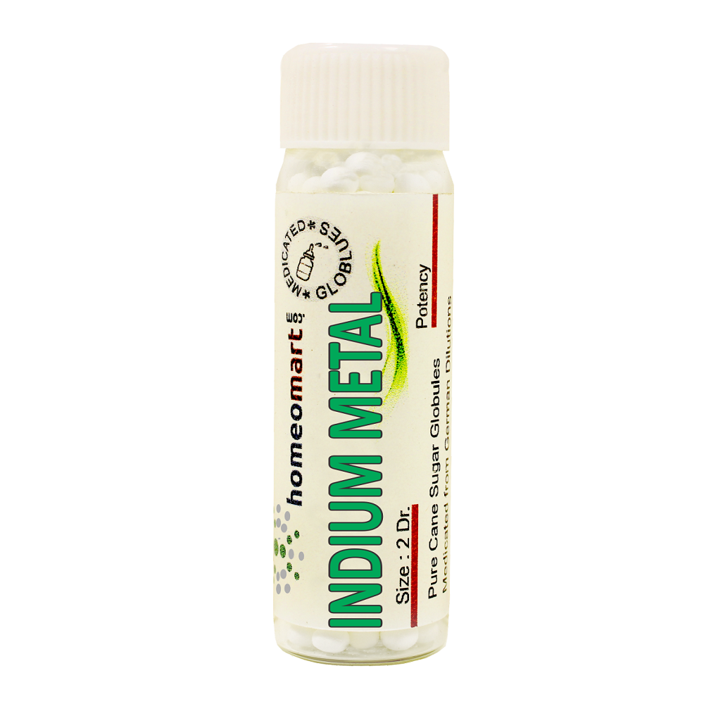 Indium Metallicum Homeopathy 2 Dram Pills