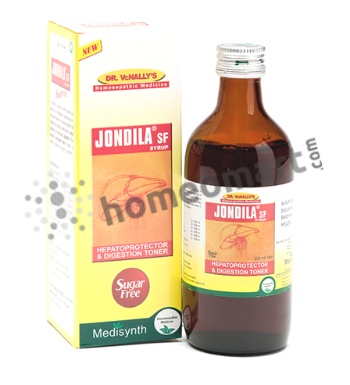 Jondila Sugar-Free Syrup boosts digestion, appetite & liver function. Ideal for jaundice, gas, constipation & convalescence. Sugar-free & weight-watcher friendly.