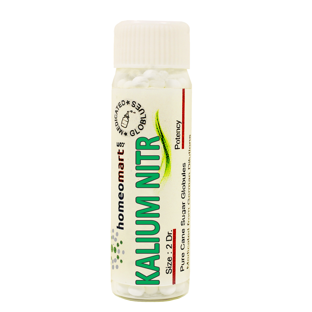 Kalium Nitricum Homeopathy 2 Dram Pills 6C, 30C, 200C, 1M, 10M
