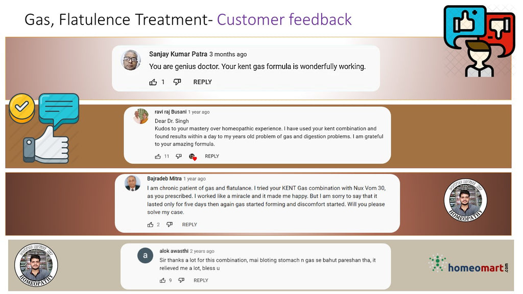 How to get rid of gas immediately, customer feedback review