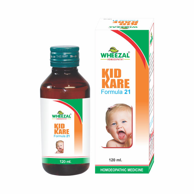 Wheezal Homeopathy Kid Kare Syrup, Immunity, Health Builder