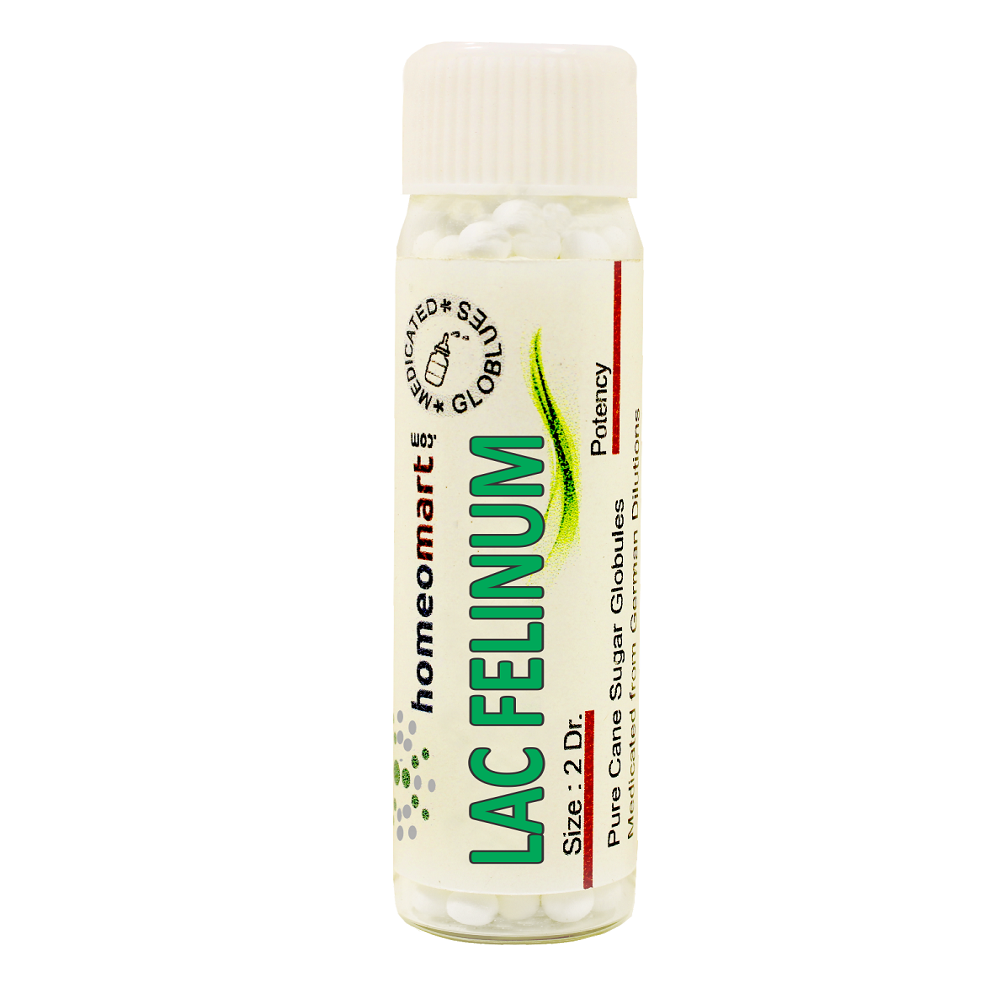 Lac Felinum Homeopathy 2 Dram Pills 6C, 30C, 200C, 1M, 10M