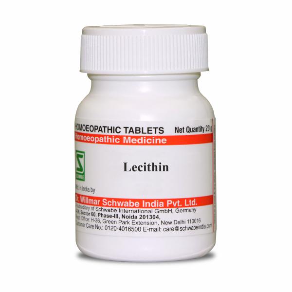 schwabe Lecithinum 3x, 6x Homeopathy Trituration Tablets