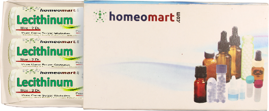 Lecithinum medicated pills box in homeopathy