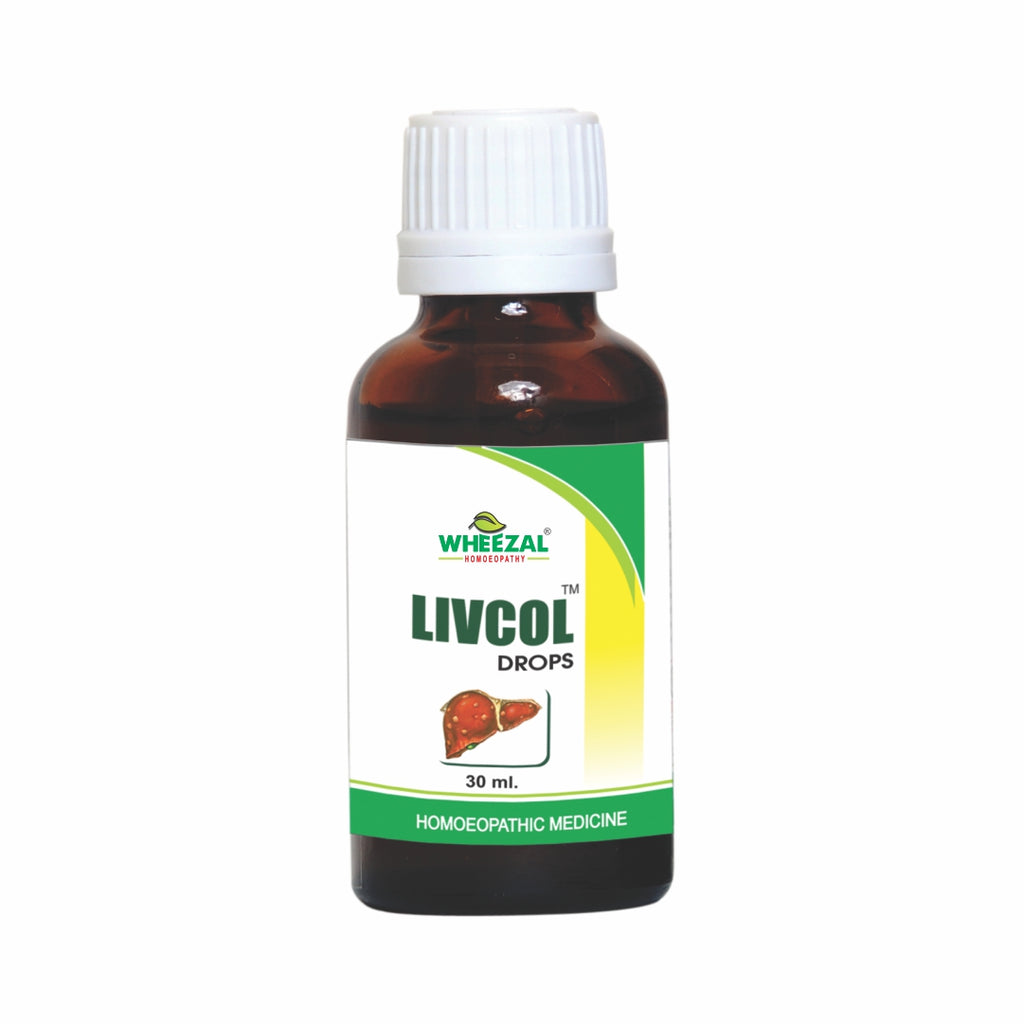 Wheezal Homeopathy Livcol Drops & Tablets, Sluggish Liver, Cirrhosis
