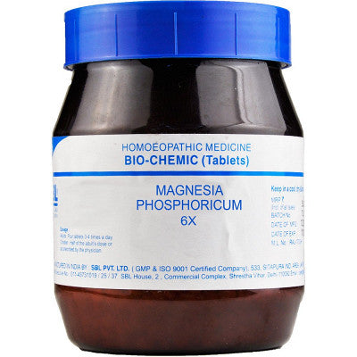 SBL Biochemic Tablet Magnesium Phosphoricum 3x, 6x, 12x, 30x, 200x  550 Gms