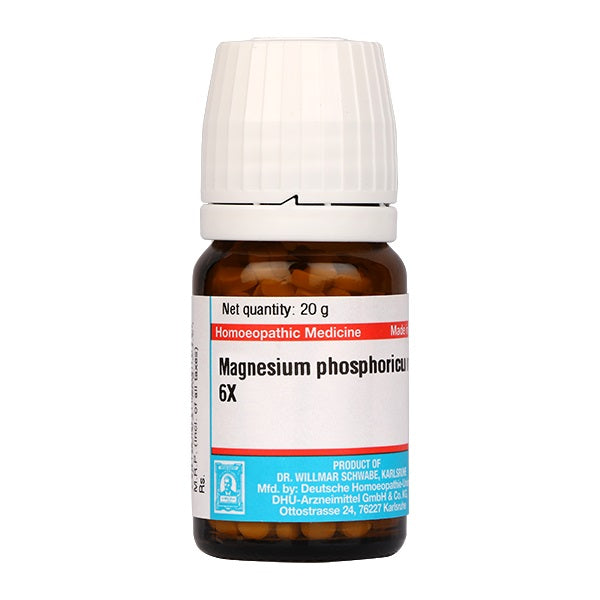 Schwabe Germany WSG Magnesium Phosphoricum, Anti-spasmodic, muscular & neuralgic pains.