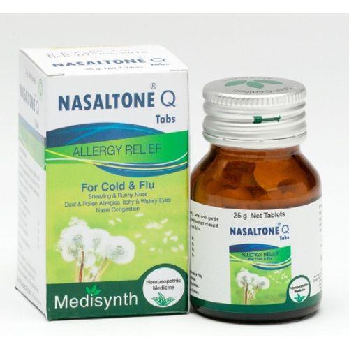 Medisynth Nasaltone Tablets - Allergy Relief for Cold and Flu, hay fever